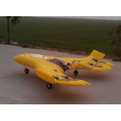 翼展2.8米固定翼户外航拍DIY遥控软体电机汽油机无人机