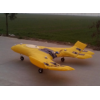 翼展2.8米固定翼户外航拍DIY遥控软体电机汽油机无人机