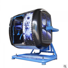 360°飞行驾驶模拟器 720°旋转模拟飞行驾驶太空舱专利产品