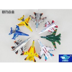 合金回力战斗机航空军事模型玩具地摊热卖益智玩具