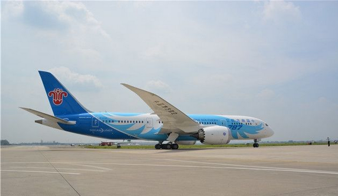 南方航空向波音订购12架787-9梦想客机
