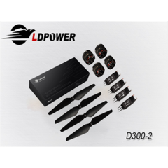 LD-POWER 动力系统 D300-2 4x MT2213-920KV 无刷电机