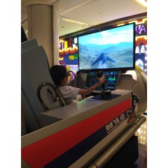 游乐场专用游戏设备游戏飞机