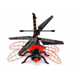 S700蜻蜓直升机 无线遥控4通道液晶显示飞行数据