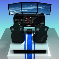动感双座民航飞机模拟器