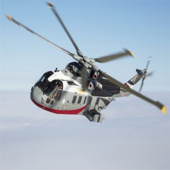 AW101直升机
