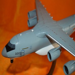 1：144运20运输机飞机模型