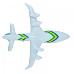 正品环保pvc80cm充气大飞机 地摊热卖玩具