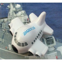 货源出口优质pu飞机减压球安全发泡环保无毒材质运动休闲玩具