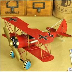 麦家居zakka复古创意飞机模型