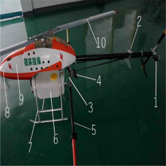 遥控单旋翼植保机 3WYL5-15