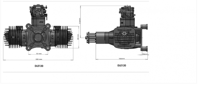 航模引擎DLE120