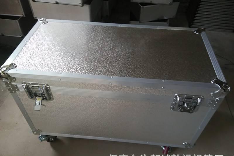 定制铝合金航空箱 铝合金工具箱 多功能密码箱 手提拉杆箱示例图2