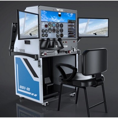 功能完善易部署的飞行模拟器-D01-M桌面式模拟器